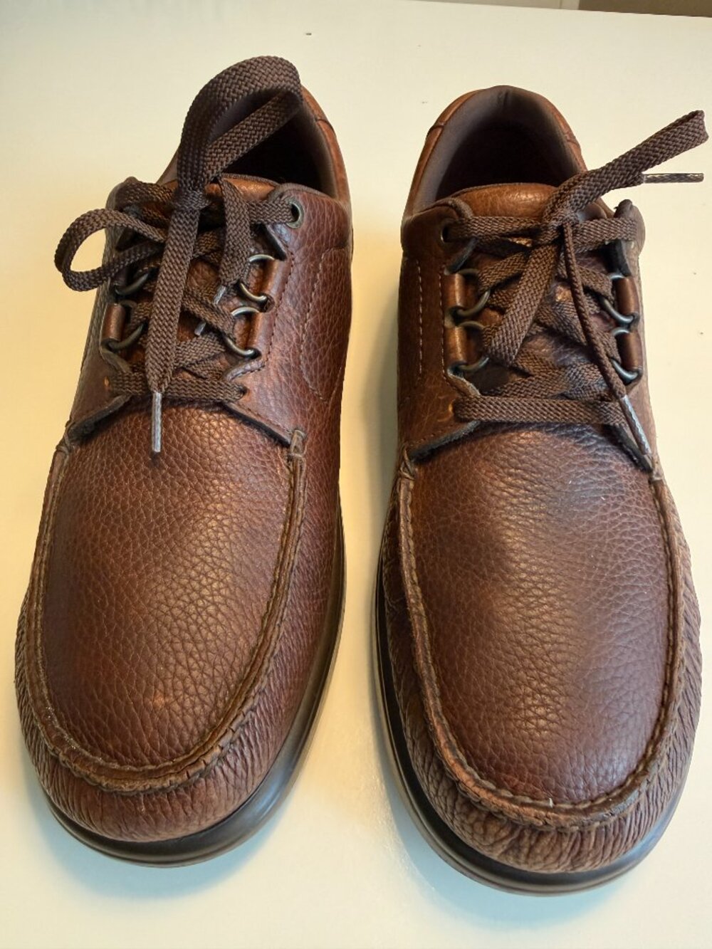 SAS Tripad Comfort Brown Genuine Leather Orthopedic Walking Men's Shoes Size 12M